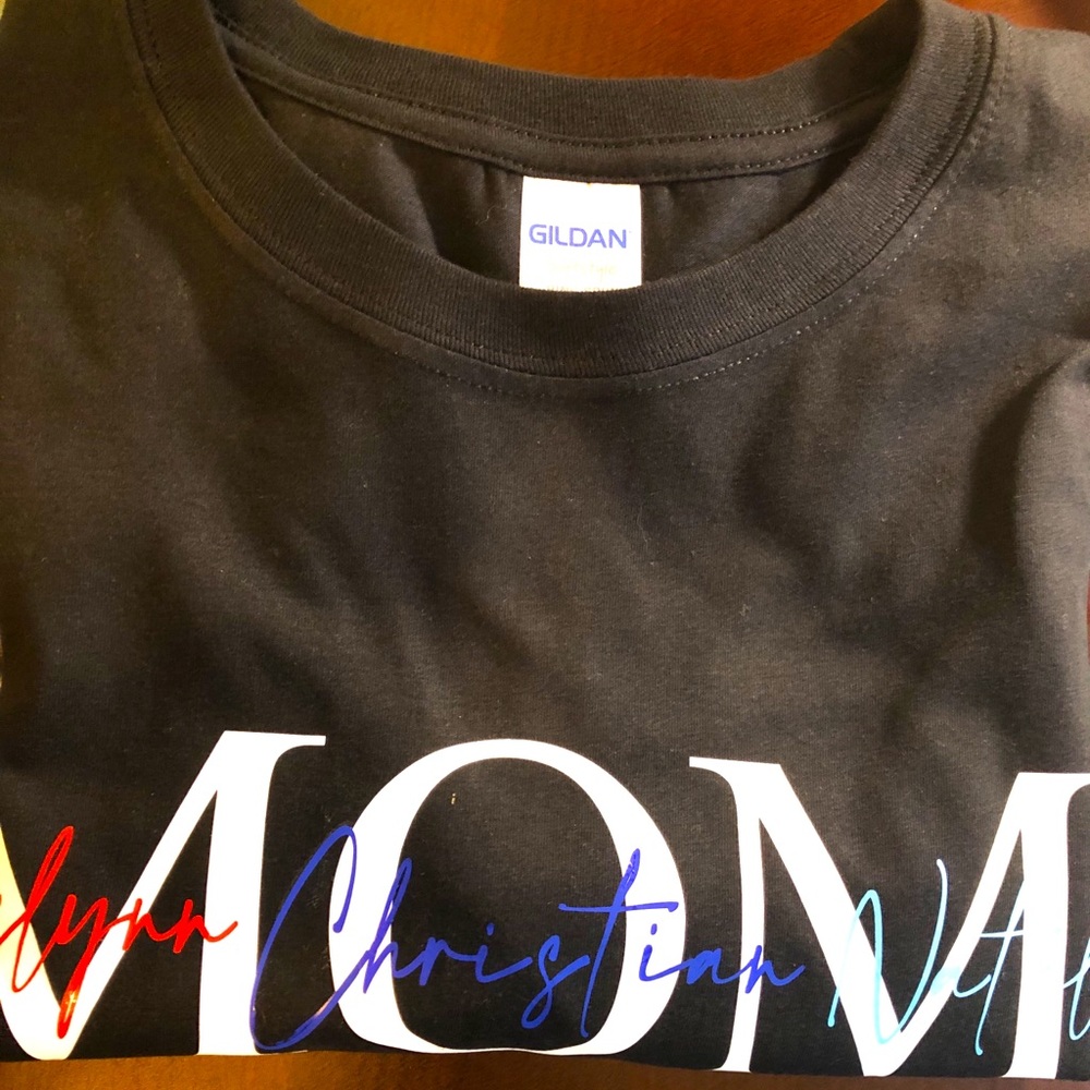 Personalized Mom or Dad Graphic Tee